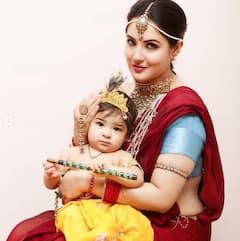 কৃশিব না কৃষ্ণ? যশোদার সাজে নজর কাড়লেন পূজাও