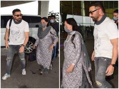 Spotted: मम्मी प्रकाश कौर के साथ एयरपोर्ट पर स्पॉट हुए सनी देओल, बहुत कम सामने आती हैं ऐसी तस्वीरें, देखिए तो जरा