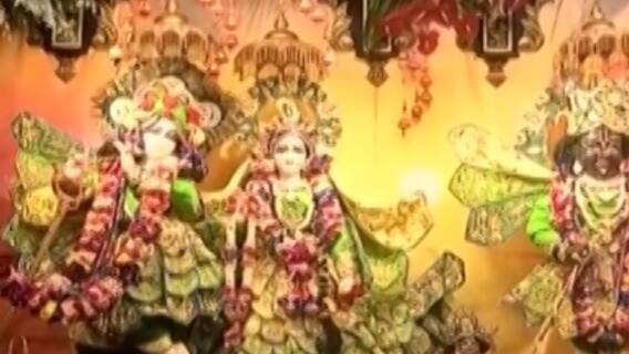 અમદાવાદ: ઇસ્કોન મંદિરમાં વહેલી સવારથી જ ભક્તોની ભીડ, જુઓ ગુજરાતી ન્યૂઝ