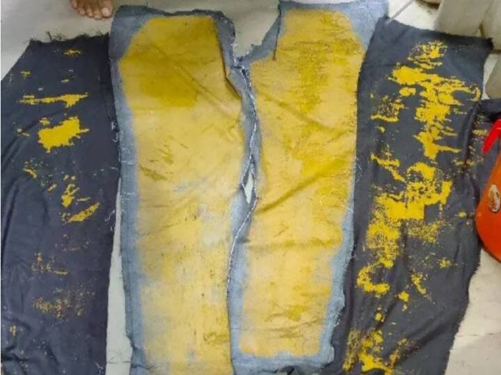 Kerala: Gold Concealed Within Double-layered Pants Caught At Kannur Airport ‛எல்லை மீறி போறீங்க...’ ஜீன்ஸ் பேண்ட்ல தங்கத்தை பூசி... புது மாடல் என நூதன கடத்தல்!