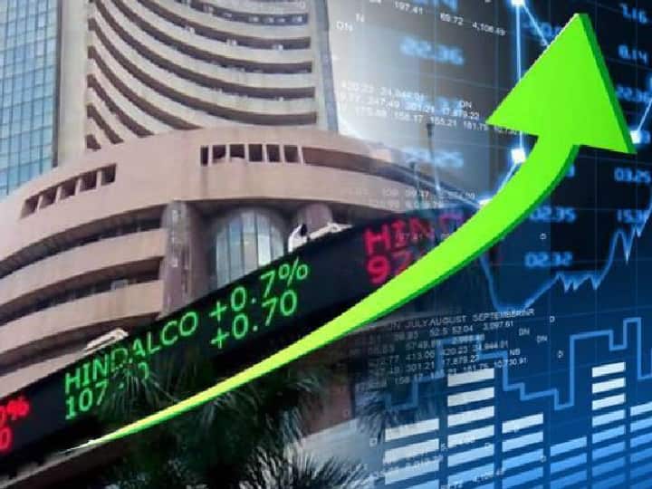 Stock Market Updates BSE Sensex hit a record of 59K mark Nifty nearing 17600 Stock Market Updates রেকর্ড সৃষ্টি করে ৫৯ হাজারের ঘরে সেনসেক্স, নতুন উচ্চতায় নিফটিও 