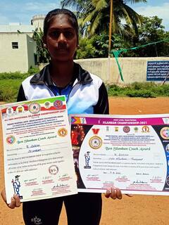 விளையாட்டுத்துறையில் தமிழர்களுக்கு செய்யப்படும் அரசியல் - சிலம்பாட்ட வீராங்கணை சினேகா வேதனை..!