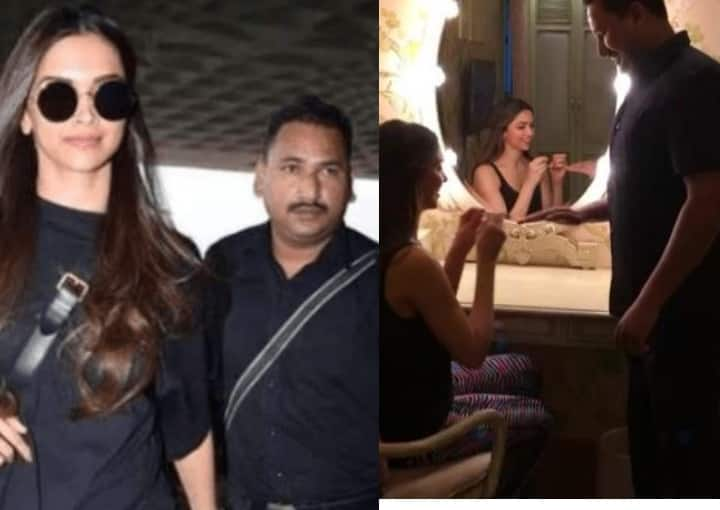 Deepika padukone's bodyguard salary Deepika Padukone Bodyguard Salary: अपने बॉडीगार्ड की कलाई पर राखी बांधती हैं दीपिका पादुकोण, दिल खोलकर देती हैं सैलरी