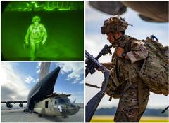 US Evacuation: ਤਸਵੀਰਾਂ 'ਚ ਦੇਖੋ- ਅਫਗਾਨਿਸਤਾਨ 'ਚੋਂ ਹੋਈ ਅਮਰੀਕਾ ਦੀ ਵਾਪਸੀ, ਤਾਲਿਬਾਨ ਨੇ ਮਨਾਇਆ ਜਸ਼ਨ