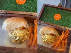 Gold Vada Paav: वडापावला सोन्याची झळाळी! सोन्याच्या 'वडापाव'चा व्हिडीओ इंटरनेटवर व्हायरल
