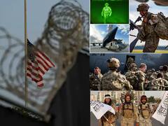 US Evacuation :  'अमेरिकामुक्त' अफगाणिस्तान; अखेर अफगाणिस्तानातून अमेरिकन सैन्य परतलं, तालिबान्यांकडून आनंद व्यक्त