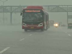 WATCH | Several Parts Of Delhi And NCR Receive Heavy Rainfall Giving Respite From Heat