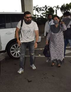 ਮਾਂ ਪ੍ਰਕਾਸ਼ ਕੌਰ ਨਾਲ ਏਅਰ ਪੋਰਟ 'ਤੇ ਦਿੱਸੇ ਸੰਨੀ ਦਿਓਲ, ਬਹੁਤ ਘੱਟ ਨਜ਼ਰ ਆਉਂਦੀਆਂ ਐਸੀਆਂ ਤਸਵੀਰਾਂ