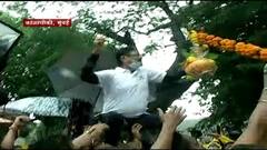 Dhahi Handi 2021 : काळाचौकीत MNS नेते Bala Nandgaonkar यांनी प्रतिकात्मक दहिहंडी फोडली