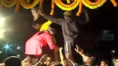 MNS workers flout ban and celebrate Dahi Handi festival