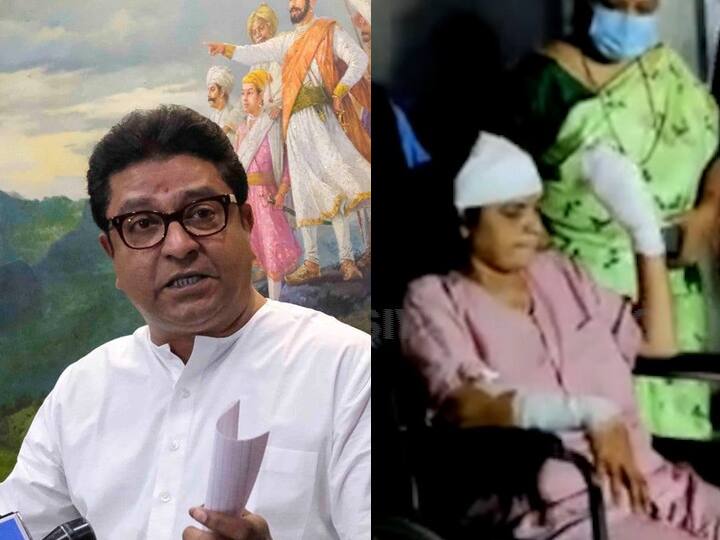 MNS Leader Raj Thackeray anger on Hawker attack on Thane Municipal Corporation female officer महिला अधिकाऱ्यावर हल्ला, राज ठाकरेंचा संताप, म्हणाले, तो आमच्याकडून मार खाणार!