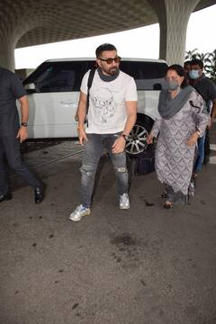 Spotted: मम्मी प्रकाश कौर के साथ एयरपोर्ट पर स्पॉट हुए सनी देओल, बहुत कम सामने आती हैं ऐसी तस्वीरें, देखिए तो जरा