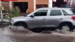 સાબરકાંઠાઃ હિંમતનગરમાં ભારે વરસાદને કારણે રસ્તાઓ પર ભરાયા પાણી, જુઓ ગુજરાતી ન્યૂઝ