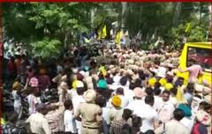 ਸਾਹਨੇਵਾਲ ‘ਚ ਸੁਖਬੀਰ ਬਾਦਲ ਤੇ Kisan ਆਹਮੋ-ਸਾਹਣੇ, ਗਰਮ ਹੋਈਆ ਮਾਹੋਲ | 100 days 100 halka yatra