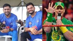 Suresh Raina Viral Video: ধোনিদের প্র্যাক্টিসে জন সিনা! ভাইরাল হল ভিডিও