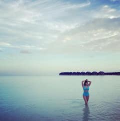 IN PICS: Sunny Leone’s Exotic Beach Vacation With Her Family In Maldives