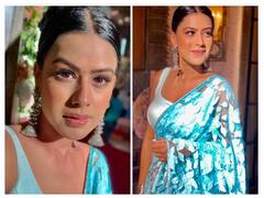Ladki एक Looks अनेक: Nia Sharma सिर्फ Glam Look में ही नहीं बल्कि Indian Outfits में भी चलाती हैं निगाहों से छुरियां