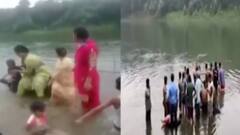 સુરત:અંબિકા નદીમાં એક જ પરિવારના 5 સભ્ય ડૂબ્યા, જુઓ વિડીયો