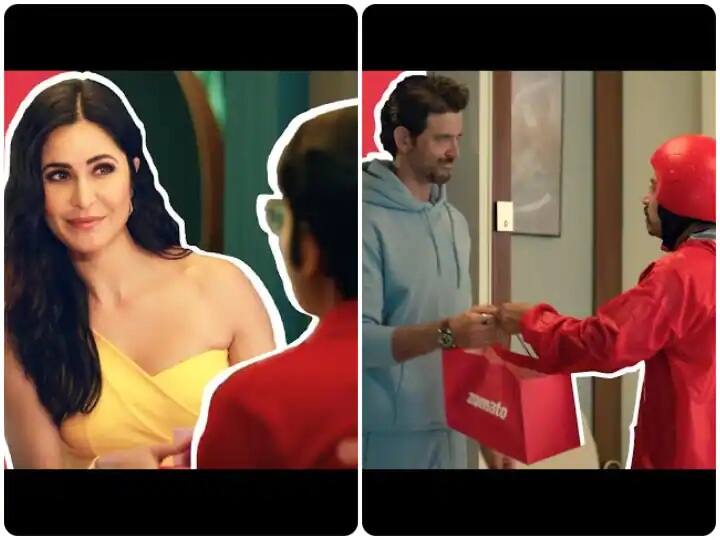 Zomato Ad Controversy: Zomato ad draws with hritik roshan and katrina kaif Zomatoની નવી એડમાં Katrina Kaif અને Hrithik Roshan દેખાતા, લોકોએ કંપનીનો હૂરિયો બોલાવ્યો, જાણો શું છે મામલો