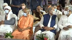 Aligarh: Kalyan Singh के तेरहवीं संस्कार कार्यक्रम में पहुंचे CM Yogi | ABP Ganga Hindi
