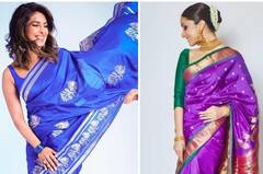 Actresses Handloom Outfits: చేనేత దుస్తుల్లో మెరిసిపోతున్న బాలీవుడ్ బ్యూటీస్