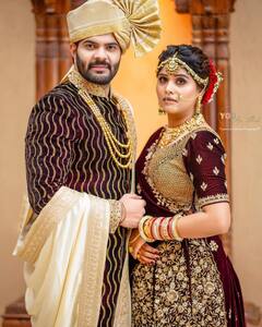 PHOTO : राणा दा अन् अंजलीबाईंचा शाही थाट; पाहून म्हणाल वाह रे वाह!