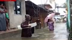 વલસાડઃ ઉમરગામમાં છેલ્લા 24 કલાકમાં 16 ઈંચ વરસ્યો વરસાદ, ઘરોમાં ભરાયા પાણી