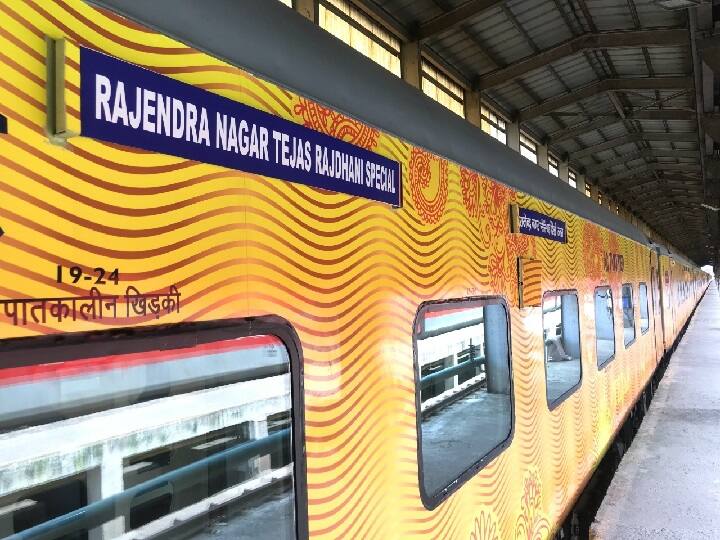Rajendra nagar-new delhi Rajdhani Express Special will run on the rack of tejas from today ann पटना वासियों को तेजस का तोहफा, आज से दौड़ेगी अत्याधुनिक सुविधाओं से लैस राजधानी एक्सप्रेस स्पेशल