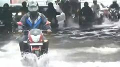 Shocking visuals from Delhi only after a few hours of rainfall