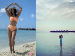 Sunny Leone Maldives Trip: समंदर किनारे परिवार संग खूब इन्जॉय कर रही हैं सनी लियोन, कभी पानी में तो कभी रेत पर खूब कर रही हैं मस्ती