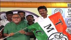 West Bengal Politics: বিজেপিতে ফের ভাঙন, তৃণমূলে ফিরলেন বাগদার বিধায়ক | Bangla News