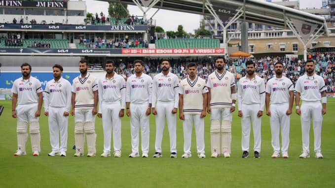 Ind vs Eng, 2021: Indian Cricket Team is sporting black armbands today to honour the demise of Shri Vasudev Paranjape Ind vs Eng, 2021:  આજની મેચમાં ભારતીય ટીમ કોને શ્રદ્ધાંજલિ આપવા માટે હાથમાં 'કાળી પટ્ટી' બાંધીને ઉતરી મેદાનમાં, જાણો વિગતે