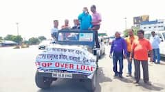 Dunkuni: ওভারলোড বন্ধের দাবিতে ডানকুনি থেকে বর্ধমান পর্যন্ত ট্রাকের মিছিল