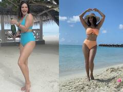 Sunny Leone Vacation Photos: सनी लियोन ने इंस्टा पर शेयर की Maldives ट्रिप की शानदार तस्वीरें, कभी बिकिनी तो कभी शॉर्ट ड्रेस में आईं नजर