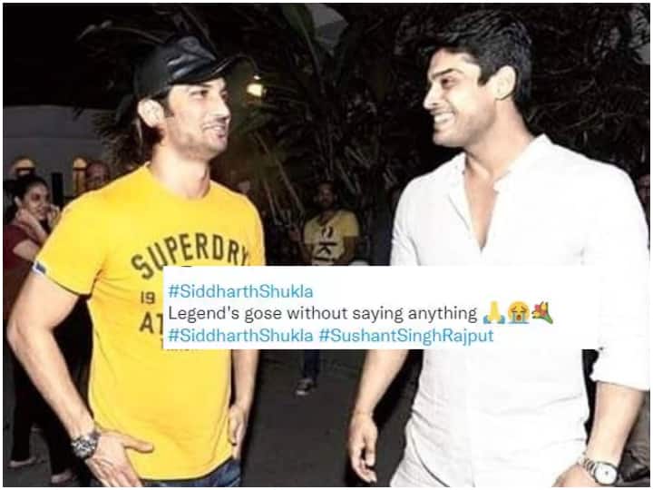 Sidharth Shukla’s Old Picture With Sushant Singh Rajput Goes Viral Sidharth Shukla’s Old Picture With Sushant Singh Rajput Goes Viral