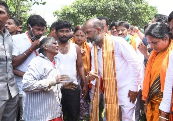 Bandi Sanjay: 6వ రోజు బండి సంజయ్ 'ప్రజా సంగ్రామ యాత్ర'  సాగింది ఇలా..