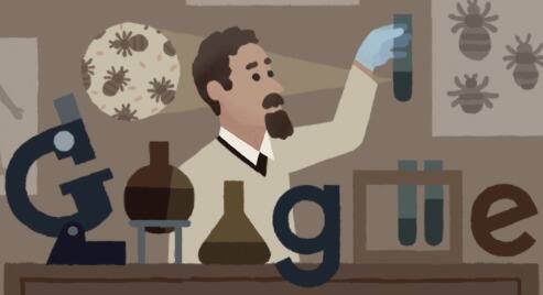 Google Doodle Celebrates Polish Inventor Rudolf Stefan Weigl s 138th Birthday  Google Doodle : महामारीविरोधात पहिली प्रभावी लस शोधणाऱ्या रुडॉल्फ वेगल यांना गुगल डूडलची मानवंदना
