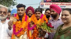 ਬਟਾਲਾ ਦੇ ਦੋ ਨੌਜਵਾਨਾਂ ਨੇ ਗੱਡੇ ਜਿੱਤ ਦੇ ਝੰਡੇ, ਨੈਸ਼ਨਲ ਚੈਂਪੀਅਨਸ਼ਿਪ ਜਿੱਤ ਕੇ ਘਰ ਪਰਤੇ