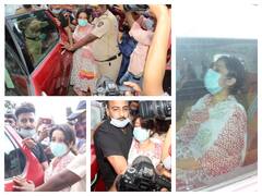 IN PICS: Devastated Shehnaaz Gill Cries Inconsolably At Sidharth Shukla's Funeral