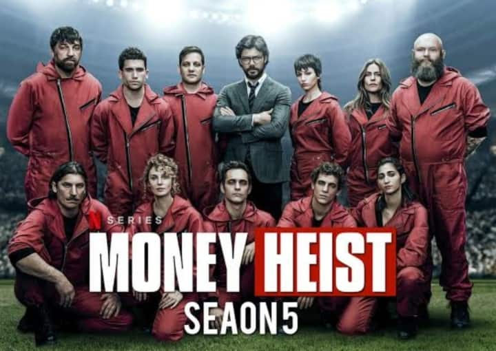 Money Heist season 5 release on netflix know the timings Money Heist 5 : चाहत्यांची प्रतिक्षा संपली, 'जगप्रसिध्द चोरी' असलेल्या 'मनी हाईस्ट'चा पाचवा सीझन रिलीज