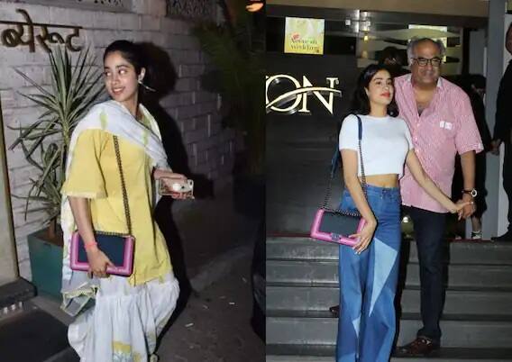 ਇਸ ਫੋਟੋ 'ਚ ਜਾਨ੍ਹਵੀ ਨੇ ਬਲੂ ਡੈਨਿਮ ਕਲਰ 'ਚ ਮਸ਼ਹੂਰ ਬ੍ਰਾਂਡ ਚੈਨਲ ਦਾ ਬੈਗ ਕੈਰੀ ਕੀਤਾ ਹੈ ਜਿਸ ਦੀ ਕੀਮਤ 3,13,400 ਰੁਪਏ ਹੈ।