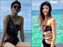 Sanjana Sanghi Raises OOMPH In A Printed Monikini, ‘Dil Bechara’ Actress Rings In Her Birthday At Maldives