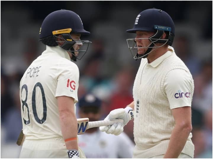 England vs India 4th Test Kennington Oval London Day 2 england all out on 290 England lead by 99 runs Chris Woakes and Ollie Pope smashed fifties IND vs ENG 4th Test: 290 रनों पर सिमटी इंग्लैंड की पारी, वोक्स और पोप के अर्धशतकों की बदौलत 99 रनों की बढ़त मिली