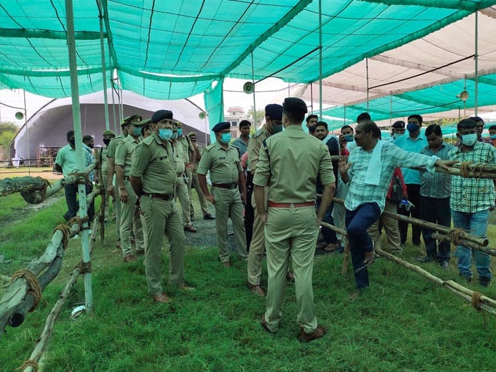 किसान महापंचायत के लिए मुजफ्फऱनगर में सुरक्षा के सख्त इंतजाम, प्रशासन ने तैयार किया ब्लू प्रिंट