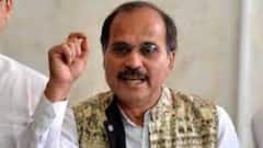 Adhir Chowdhury: 'নিজের গড়' মুর্শিদাবাদেই বিক্ষোভের মুখে অধীর, দেখানো হল কালো পতাকাও | Bangla News