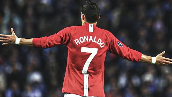 Old Man United Cristiano Ronaldo Jersey