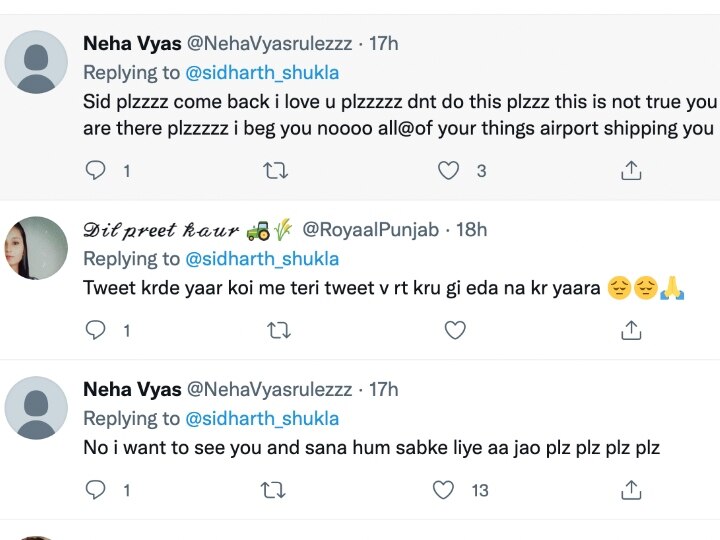 Sidharth Shukla Death: सिद्धार्थ शुक्ला की मौत के बाद वायरल हुआ उनका पुराना ट्वीट, फैंस बोले- प्लीज वापस आ जाओ