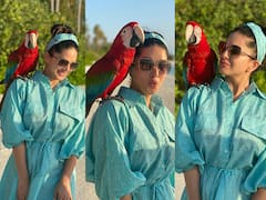 In Pics : पोपटासोबत खेळतानाचे Sunny Leoneचे फोटो व्हायरल, सनी म्हणाली...