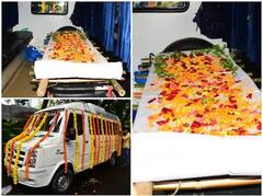 Siddharth Shukla Death: ਸਿਧਾਰਥ ਸ਼ੁਕਲਾ ਦੀ ਮ੍ਰਿਤਕ ਦੇਹ ਲੈਣ ਹਸਪਤਾਲ ਦੇ ਬਾਹਰ ਪਹੁੰਚੀ ਫੁੱਲਾਂ ਨਾਲ ਸੱਜੀ ਐਂਬੂਲੈਂਸ, ਦੇਖੋ ਤਸਵੀਰਾਂ