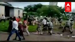 Nanded : नांदेडमधील गऊळ गावाला छावणीचं रूप, पुतळा बसण्याच्या कारणावरून राडा